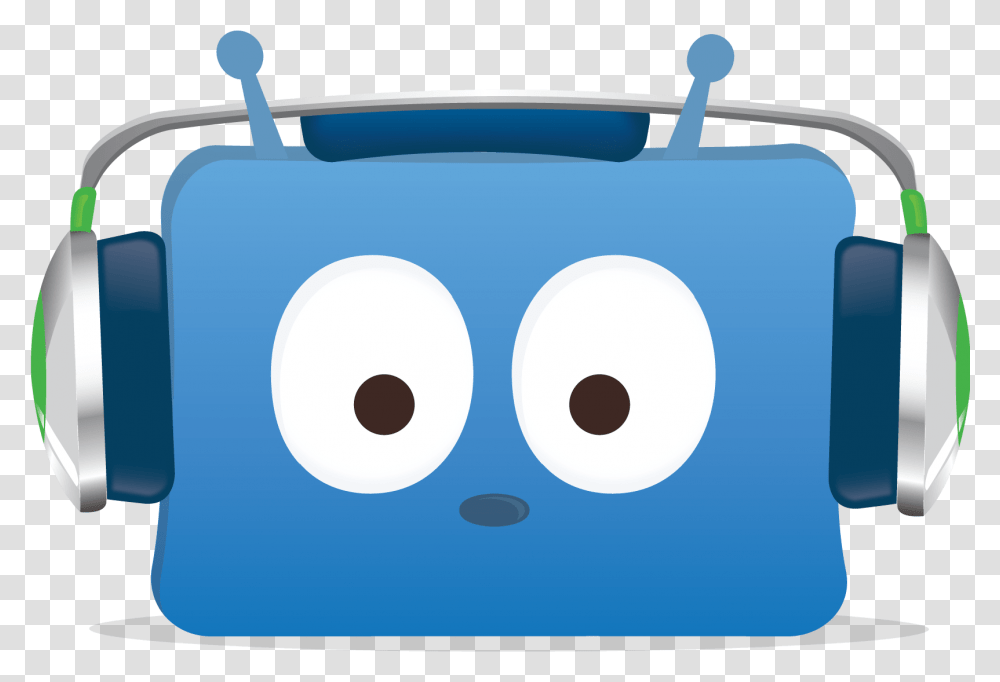 With A Little Blue Robot That Youtube, Bag, Luggage, Dress, Clothing Transparent Png