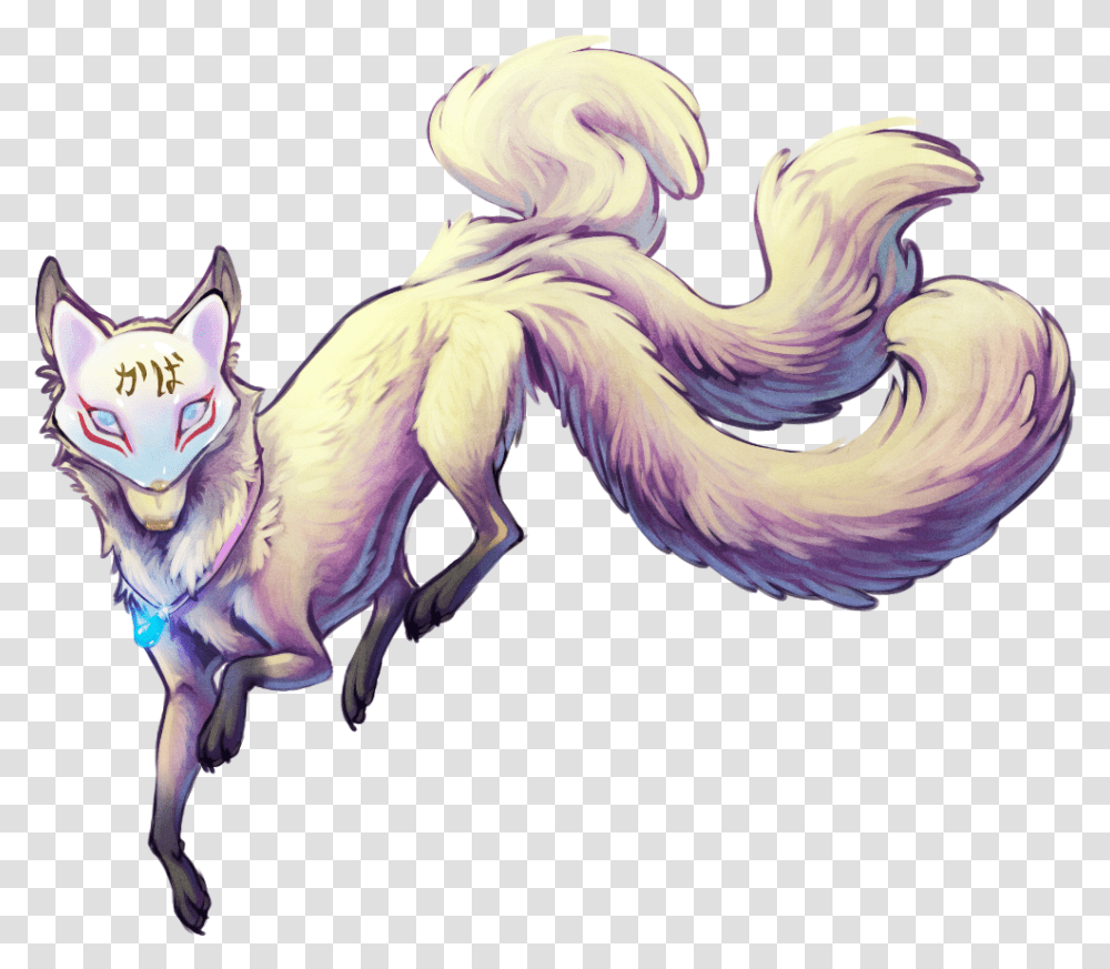 With A Mask It's Like Cookies Kitsune, Wolf, Mammal, Animal Transparent Png