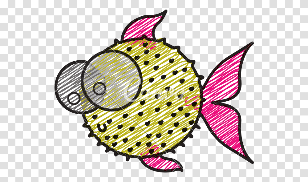 With Big Eyes Icons Blowfish Drawing, Animal, Sea Life Transparent Png