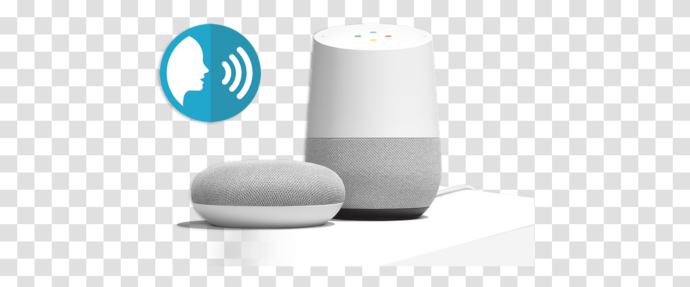 With Google Home Amazon Alexa Circle, Electronics, Milk, Beverage, Drink Transparent Png