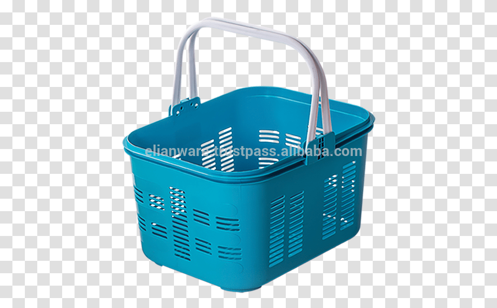 With Handled Plastic Picnic Basket Elianware E, Shopping Basket, First Aid Transparent Png