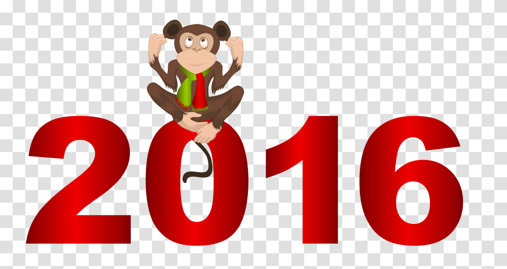 With Monkey Clipart, Number, Logo Transparent Png