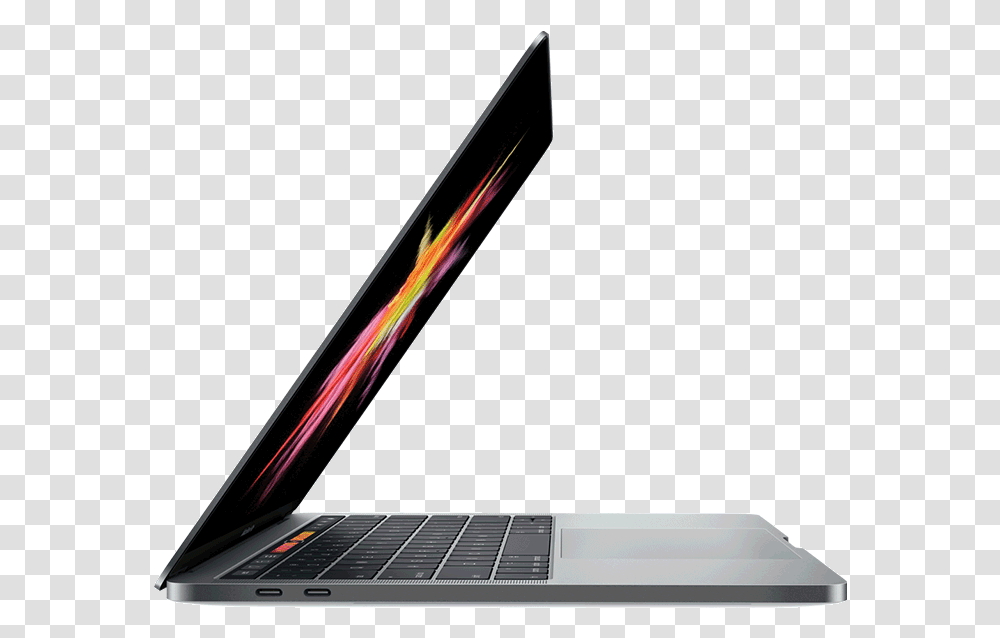 With Retina Display Touch Bar And Touch Id Side Apple Macbook Pro Mid 2017, Pc, Computer, Electronics, Laptop Transparent Png