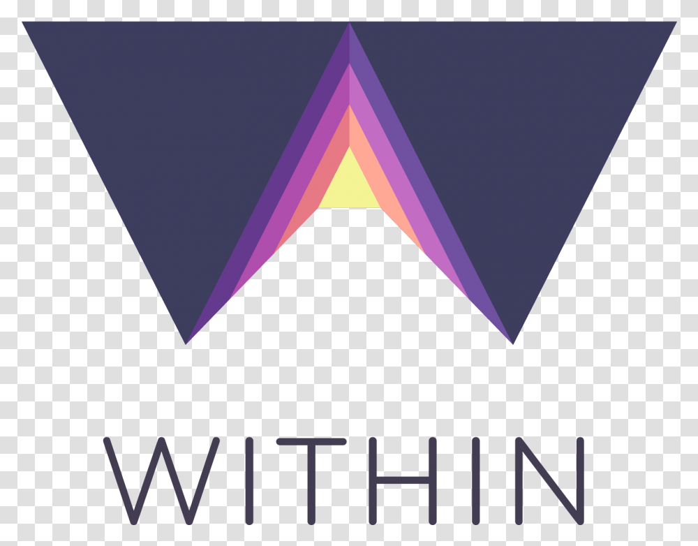 Within And Universal Music Group To Vertical, Triangle, Pattern, Logo, Symbol Transparent Png