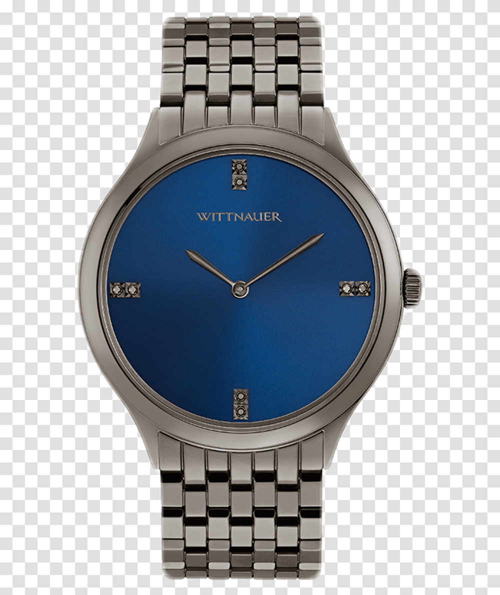 Wittnauer Men's Black Tie Watch With Blue Dial And, Wristwatch, Clock Tower, Architecture, Building Transparent Png