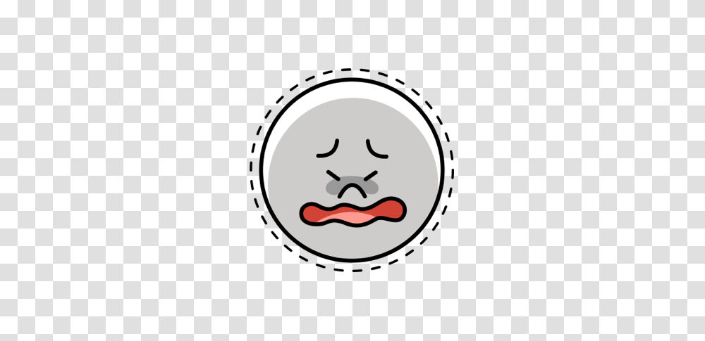 Witty Moon Emoji, Mustache, Mouth, Lip Transparent Png