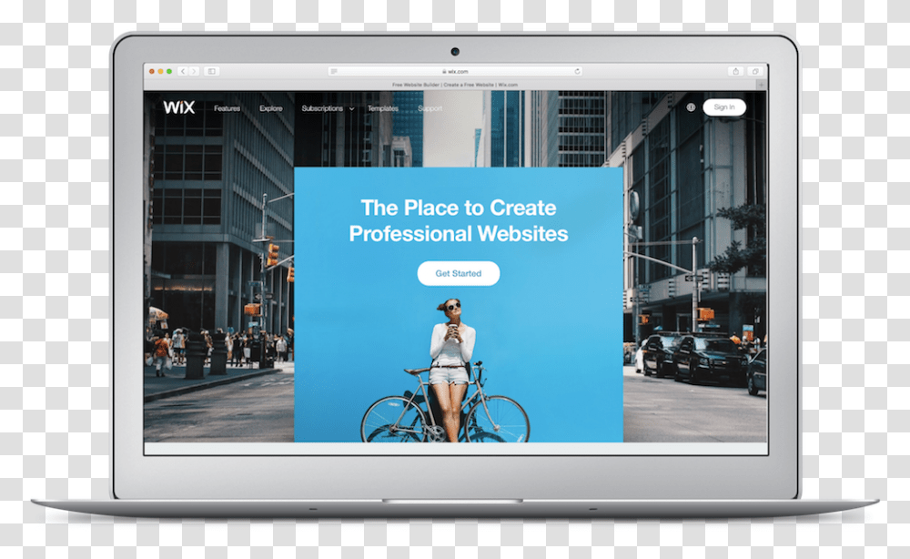 Wixmockup Best Website Design 2019, Bicycle, Vehicle, Transportation, Person Transparent Png