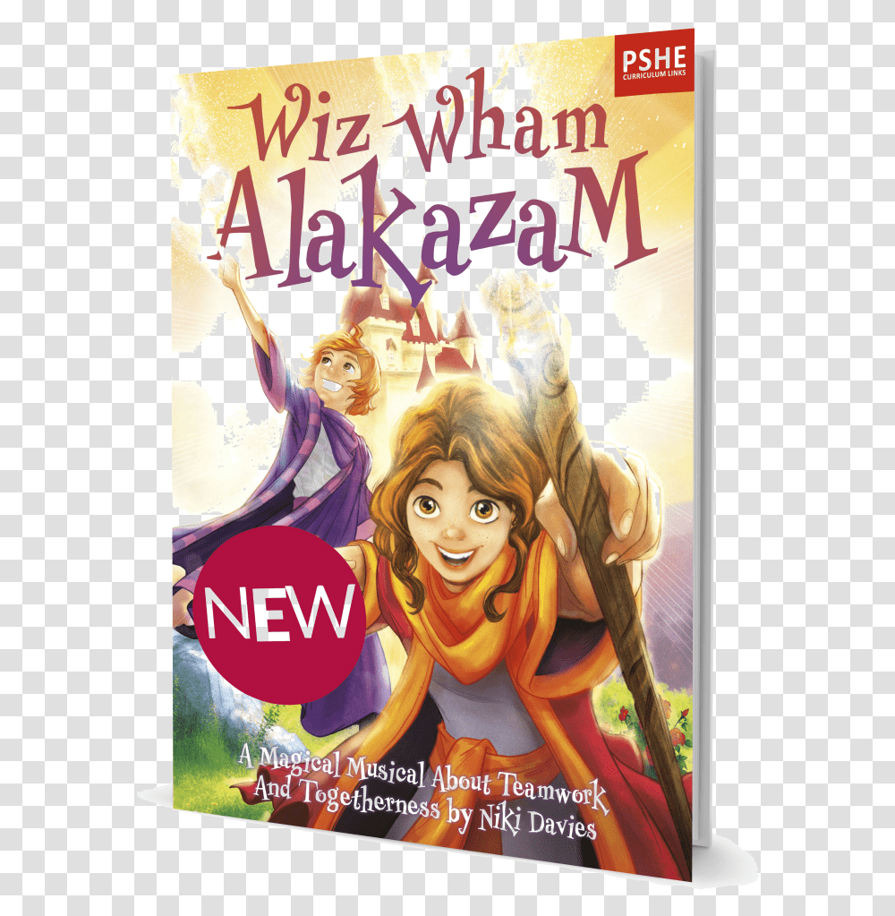 Wiz Wham Alakazam By Niki Davies All Year Round Musical Poster, Advertisement, Flyer, Paper, Brochure Transparent Png