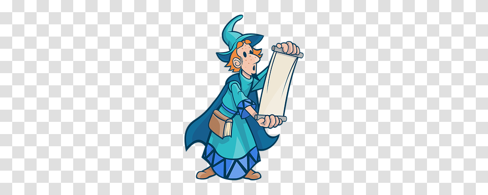 Wizard Person, Book, Comics, Manga Transparent Png