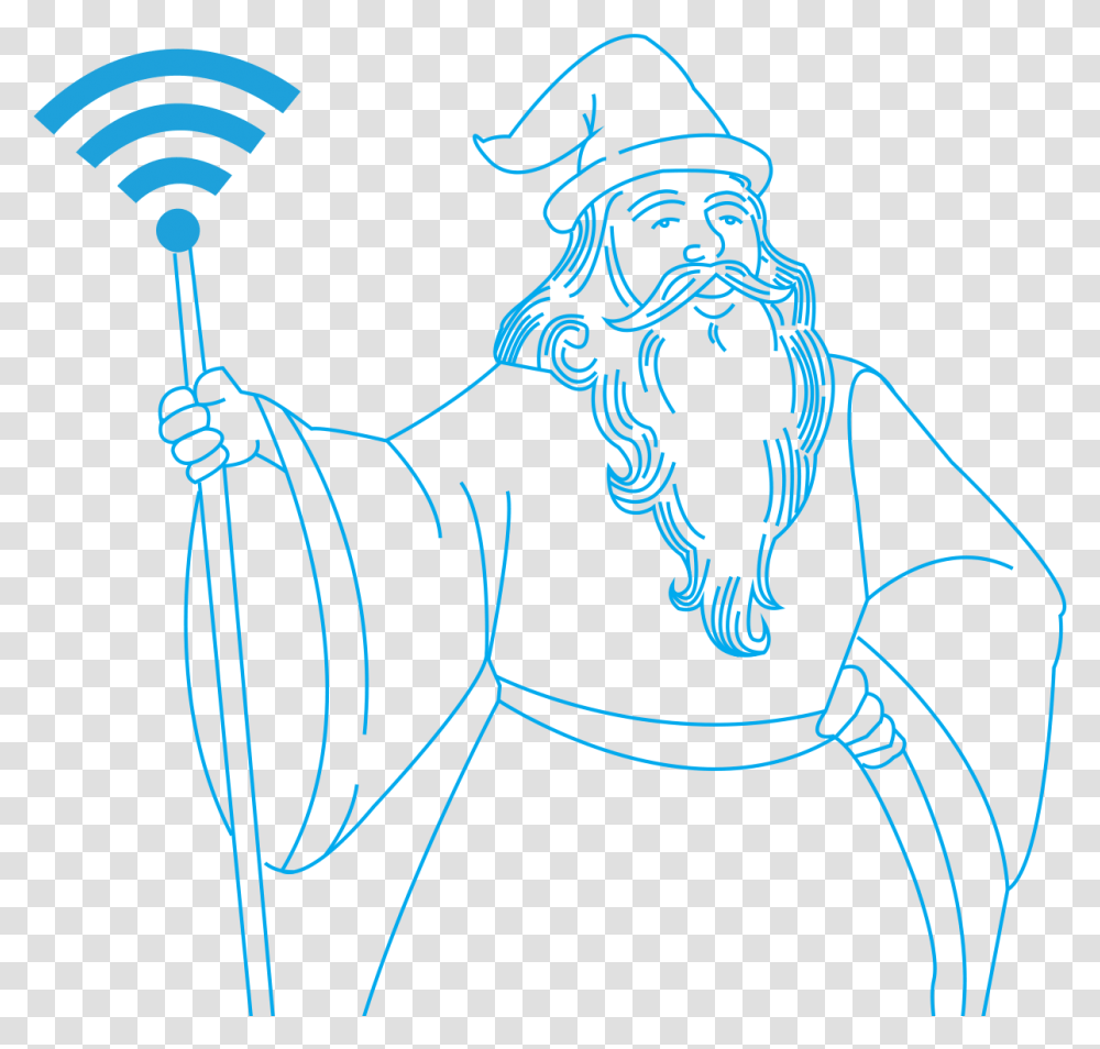 Wizard Beard Data Wizard, Light Transparent Png
