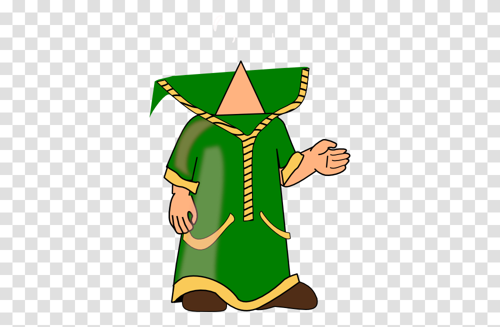 Wizard Clipart Green, Elf, Recycling Symbol, Costume, Sleeve Transparent Png