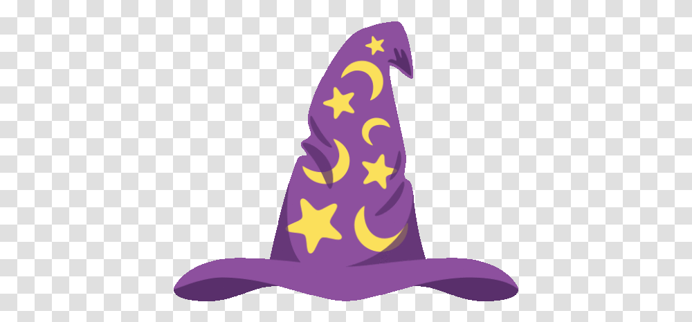 Wizard Hat Halloween Party Gif Costume Hat, Clothing, Apparel, Party Hat Transparent Png