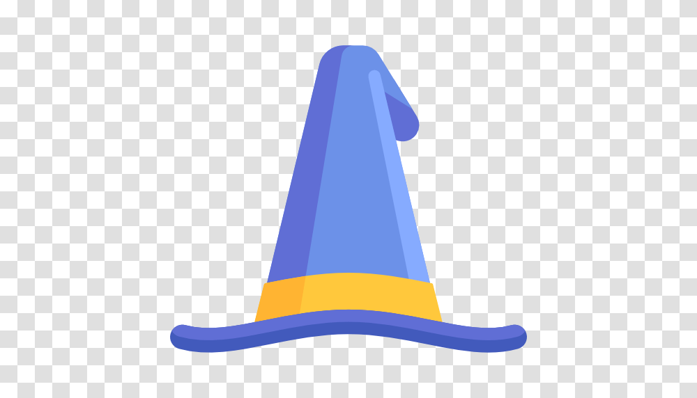 Wizard Hat Party Halloween Magician Fashion Costume Icon, Apparel, Cone, Party Hat Transparent Png