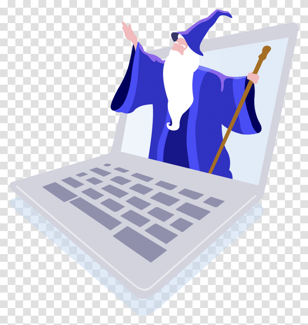 Wizard In Business, Computer, Electronics, Computer Hardware, Keyboard Transparent Png