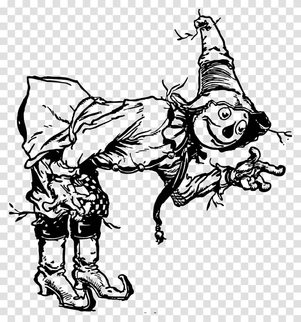 Wizard Of Oz Book Scarecrow, Gray, World Of Warcraft Transparent Png