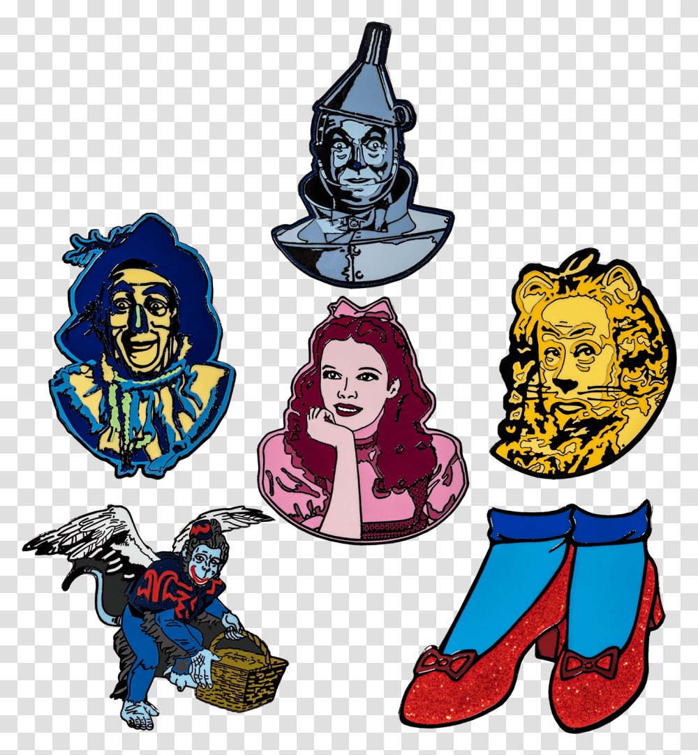 Wizard Of Oz, Label, Sticker, Person Transparent Png
