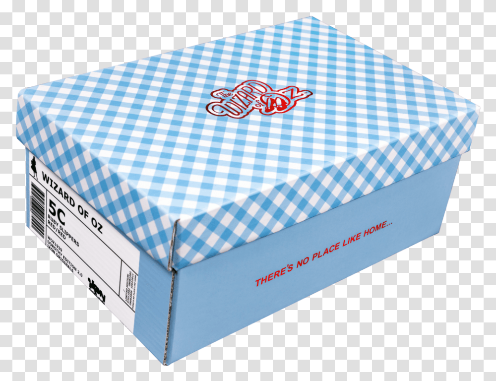 Wizard Of Oz Ruby Slippers In Case V2 Box, Tablecloth, Carton, Cardboard Transparent Png