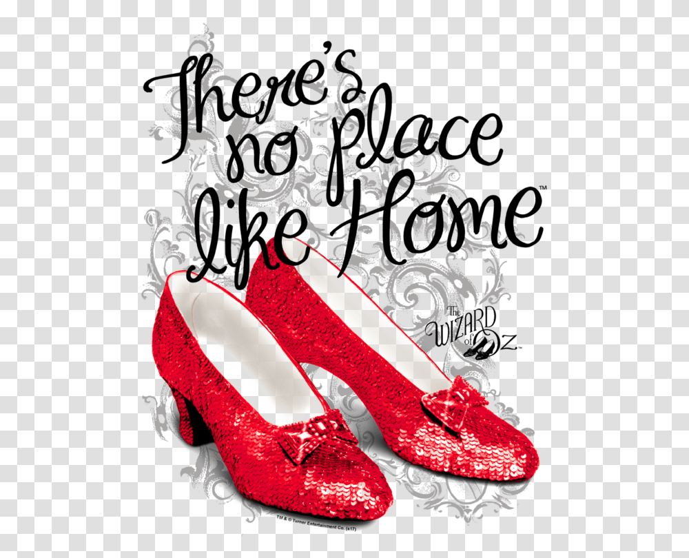Wizard Of Oz Ruby Slippers Toddler T Shirt, Apparel, Footwear, Shoe Transparent Png