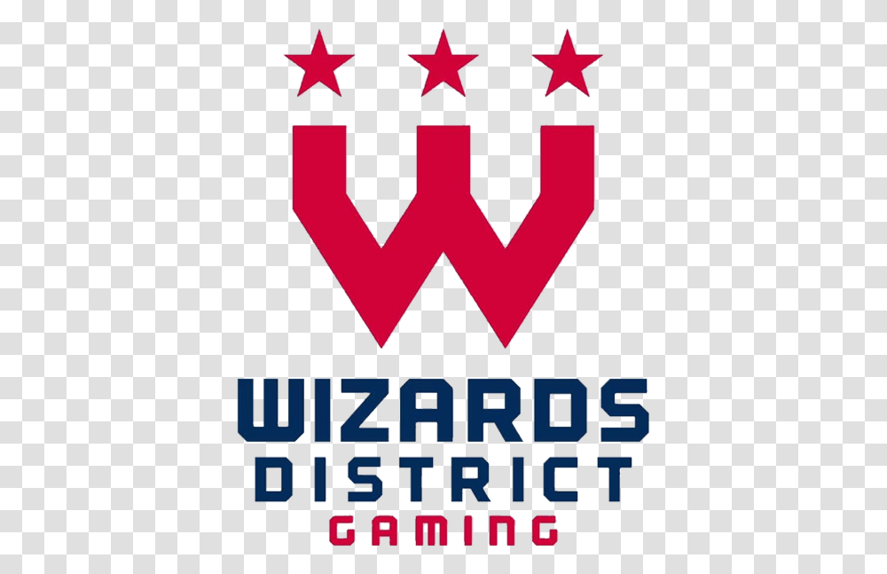 Wizards District Gaming Washington Wizards Gaming District, Logo, Symbol, Trademark, Poster Transparent Png