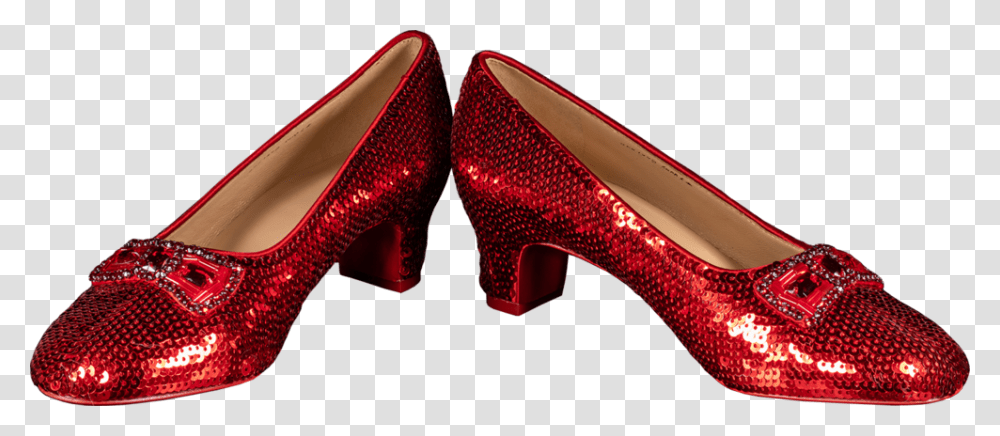 Wizrd Of Oz Dorothys Ruby Slippers Replica Replica Ruby Slippers, Apparel, High Heel, Shoe Transparent Png