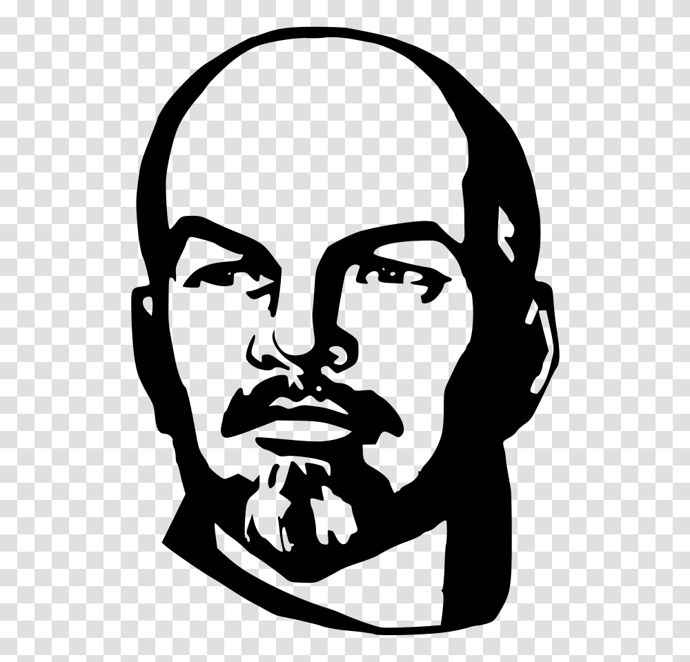 Wladimir Iljitsch Lenin Russian People Stickers, Gray, World Of Warcraft Transparent Png