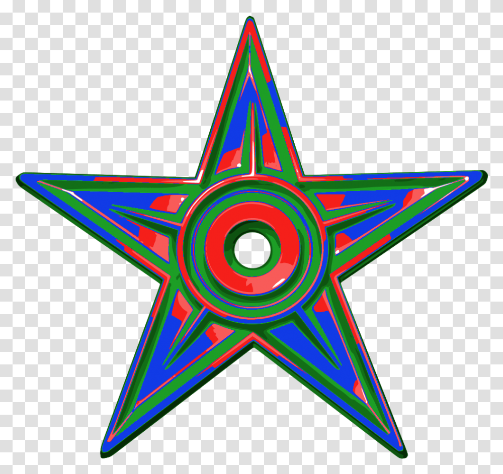 Wll Barnstar Soviet Red Star, Star Symbol, Cross Transparent Png