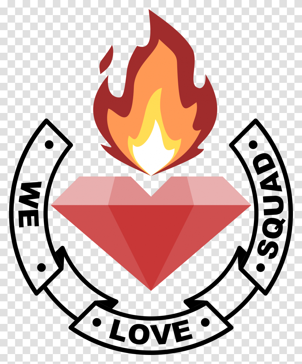 Wls Log Squad Symbol, Fire, Flame, Light Transparent Png