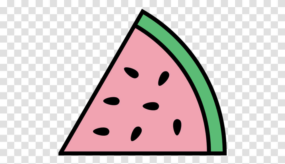 Wm Slice2x Watermelon, Plant, Fruit, Food, Triangle Transparent Png