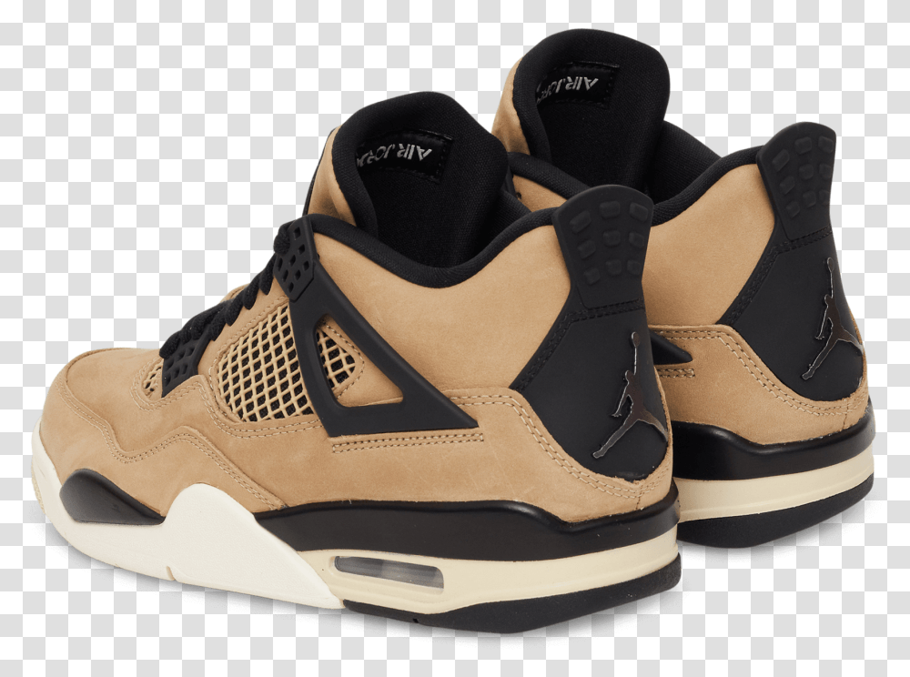 Wmns Air Jordan 4 Retro Sneakers, Clothing, Apparel, Shoe, Footwear Transparent Png