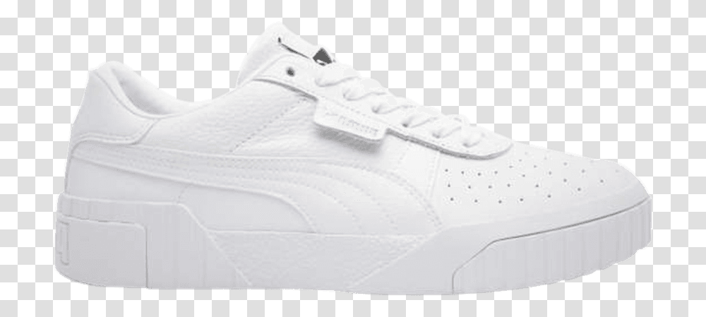 Wmns Cali Quotpuma White Nike Air Force 1 React White, Shoe, Footwear, Apparel Transparent Png