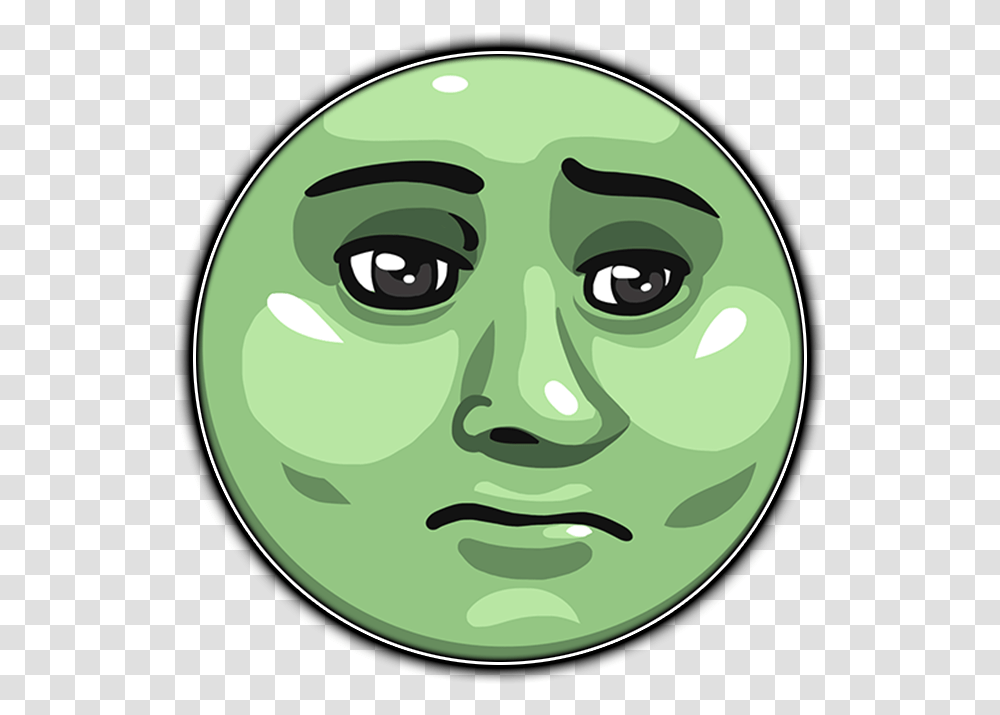 Wojak Album On Imgur Cartoon, Green, Plant, Face, Cucumber Transparent Png