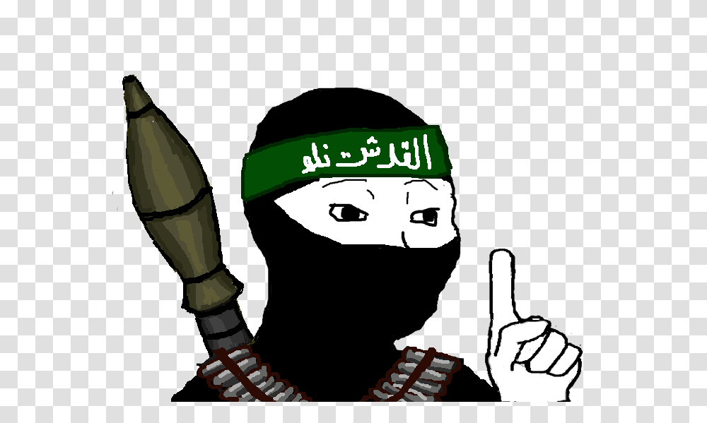 Wojak Joins Isis Wojak, Ninja, Helmet, Apparel Transparent Png