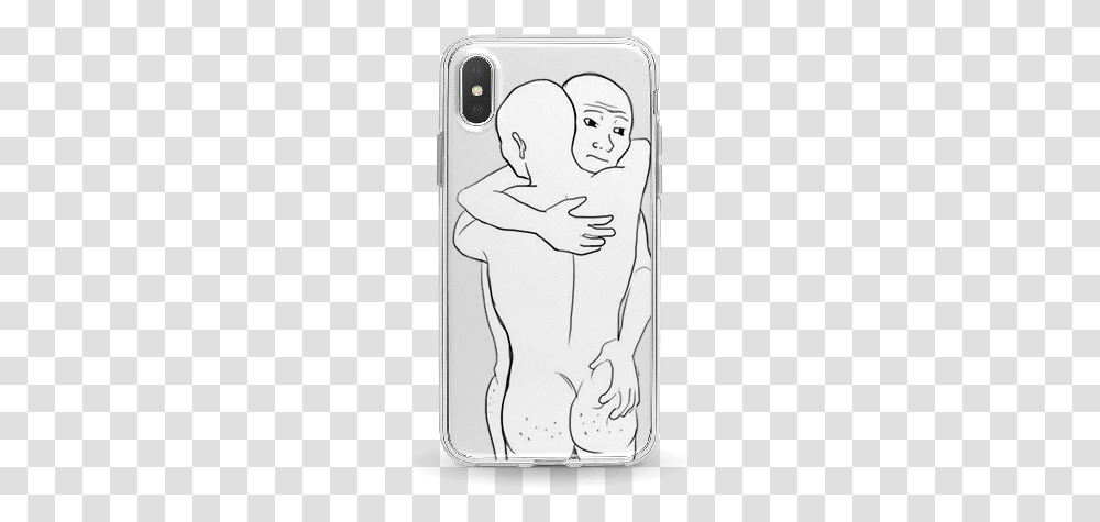 Wojaky Know That Feel Bro Full Body Mobile Phone Case, Sketch, Drawing, Electronics Transparent Png