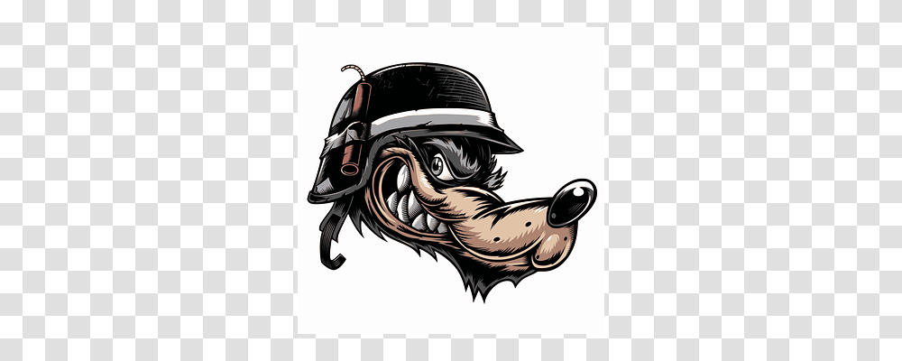 Wolf Helmet, Apparel, Dragon Transparent Png