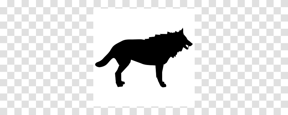 Wolf Silhouette, Dog, Pet, Canine Transparent Png
