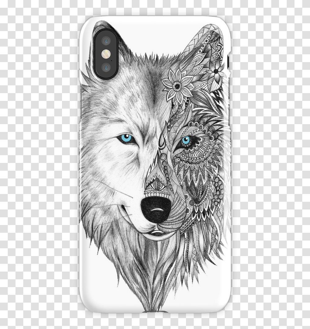 Wolf Black And White, Drawing, Mammal, Animal Transparent Png