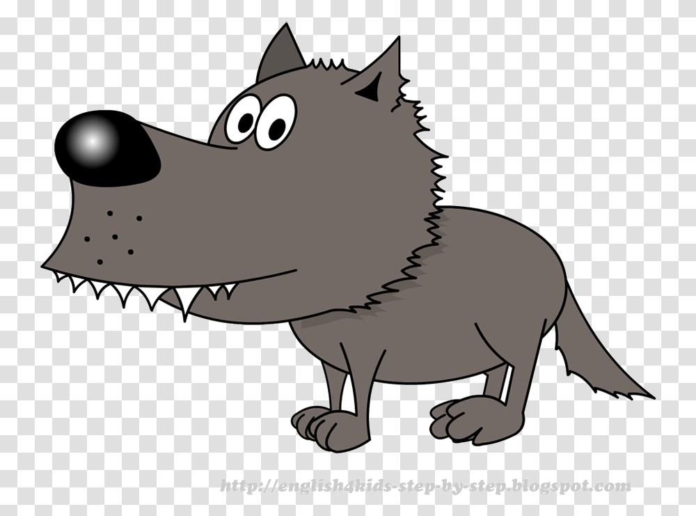 Wolf Cartoon Pictures Free Clipart Images Cartoon Wolf Clip Art, Nature, Outdoors, Mammal, Animal Transparent Png