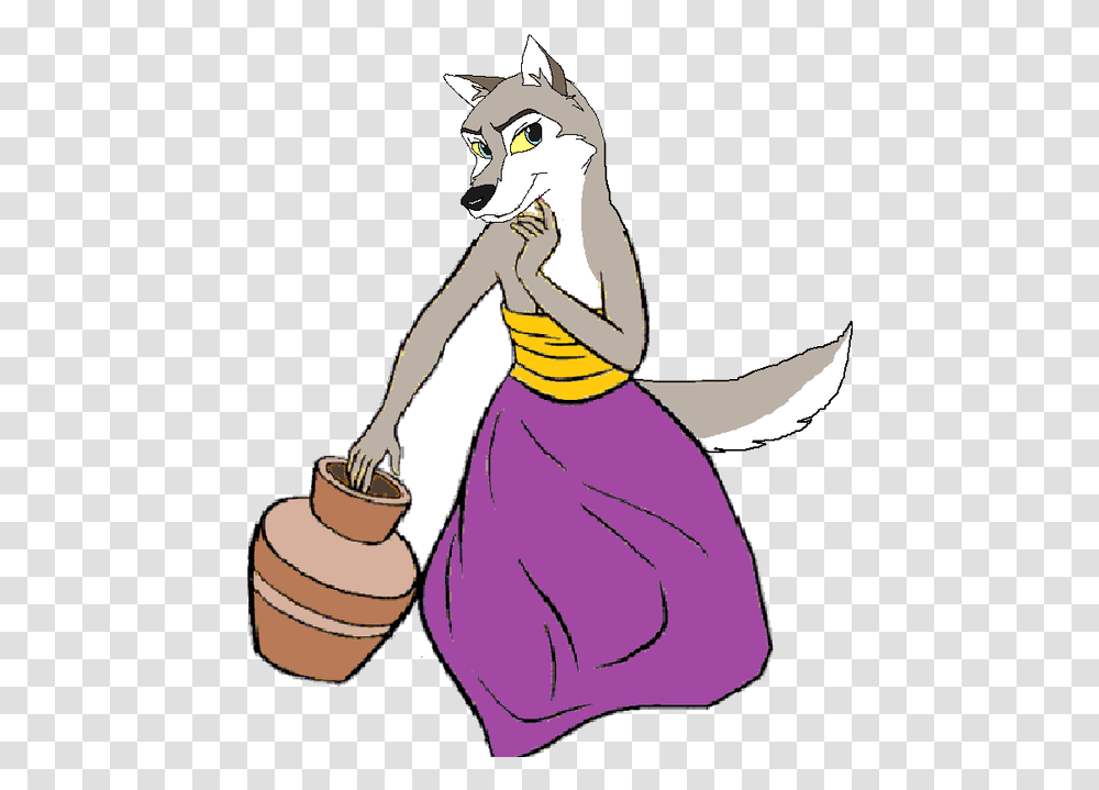 Wolf Clipart At Free For Personal Use Female Wolf Cartoon, Human, Jar, Book Transparent Png