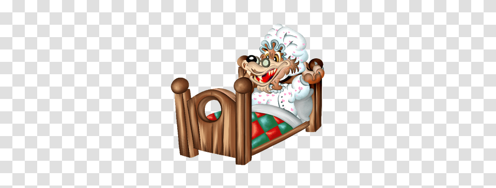 Wolf Clipart Bed, Birthday Cake, Dessert, Food, Play Area Transparent Png