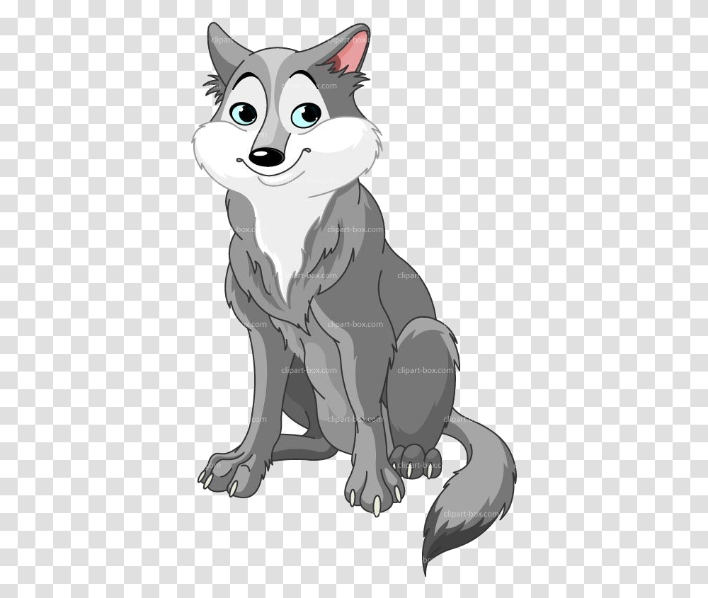 Wolf Clipart Free Sitting Royalty Vector Design Dinosaur Nice Wolf Clipart, Mammal, Animal, Wildlife, Canine Transparent Png
