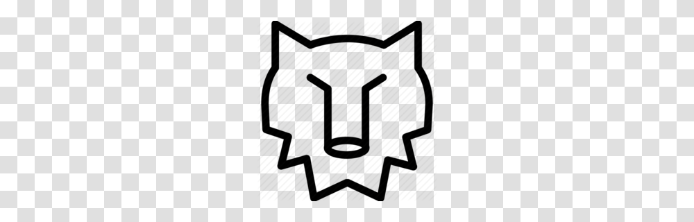 Wolf Clipart, Number, Stencil Transparent Png