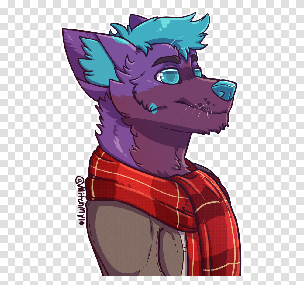 Wolf Dad Icon Cartoon, Apparel, Tartan, Plaid Transparent Png