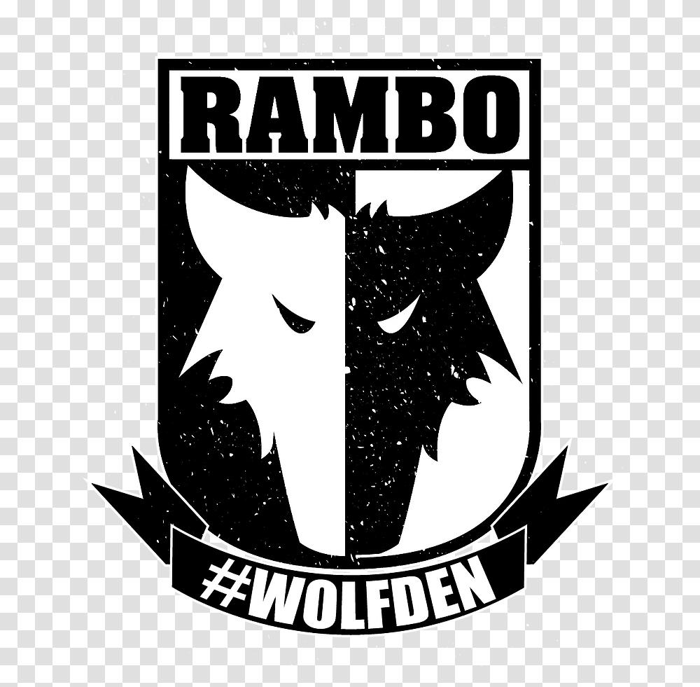 Wolf Den Rambo The Video Game Automotive Decal, Poster, Advertisement, Label, Text Transparent Png