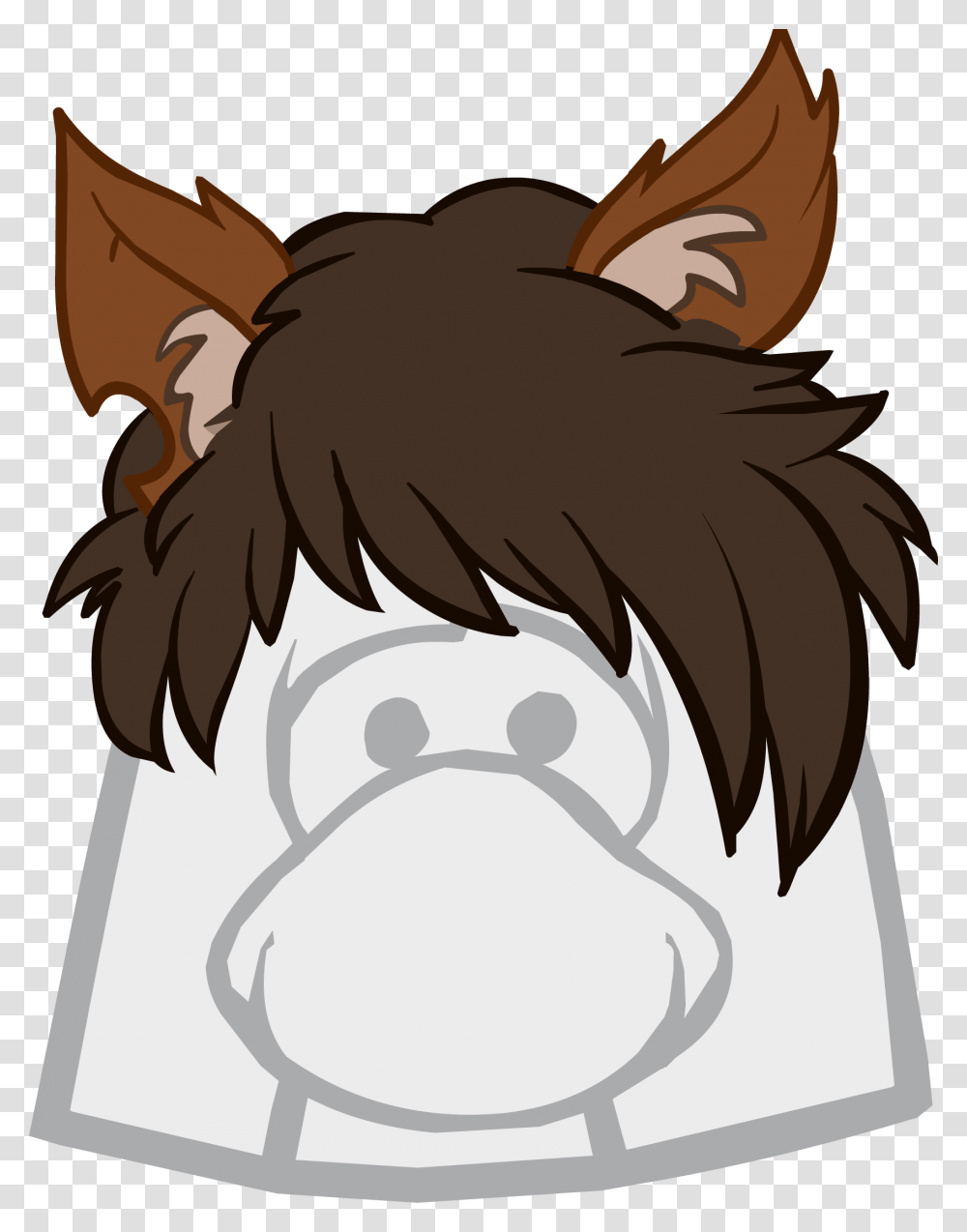 Wolf Ears Club Penguin Optic Headset, Eagle, Bird, Animal, Painting Transparent Png