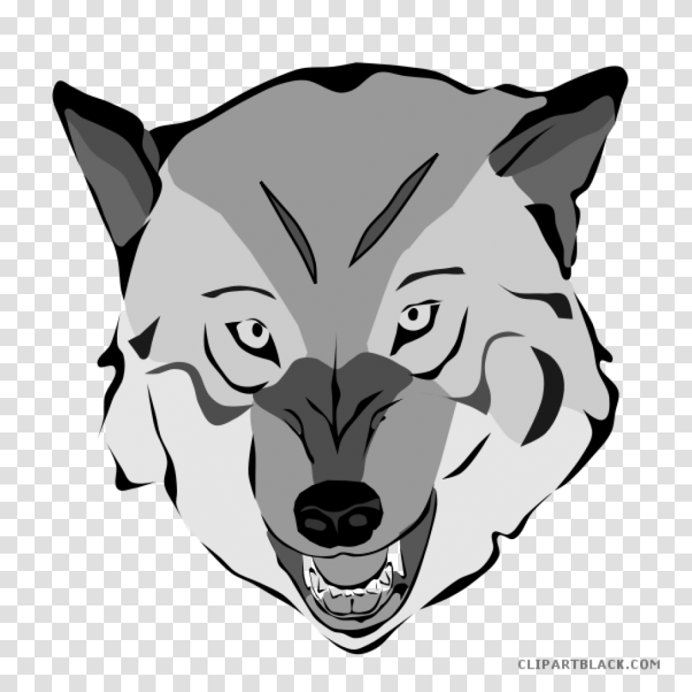 Wolf Face Clipart Bee Clipart House Clipart Online Download, Mammal, Animal, Drawing, Sketch Transparent Png