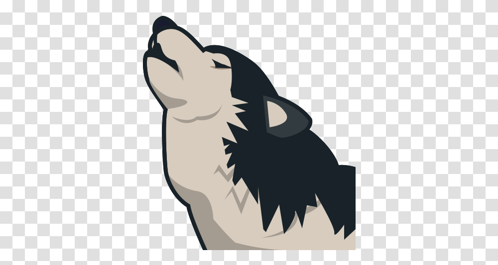 Wolf Face Emoji For Facebook Email & Sms Id 12420 Wolf Emoji, Hand, Animal, Bird, Art Transparent Png