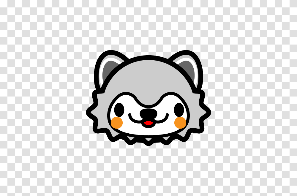 Wolf Face Image, Piggy Bank, Stencil, Penguin, Bird Transparent Png