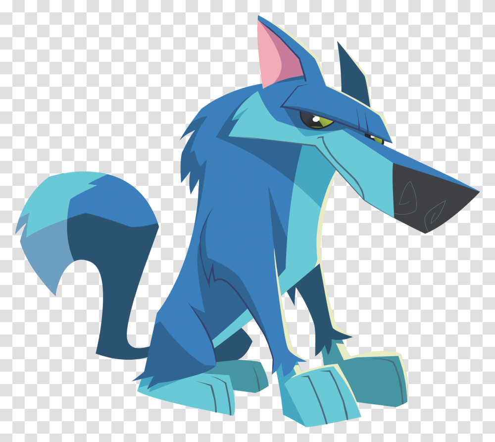 Wolf Graphic Wolf From Animal Jam, Mammal, Statue, Sculpture, Art Transparent Png
