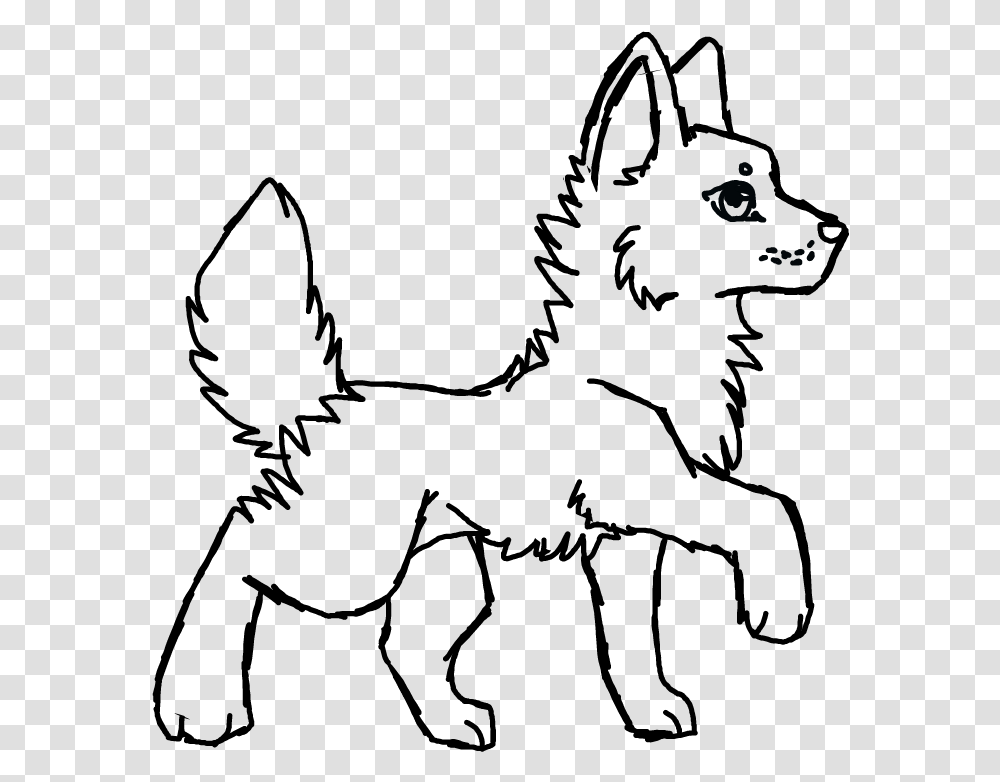 Wolf Head Clipart Black And White Companion Dog, Outdoors, Nature, Astronomy, Outer Space Transparent Png