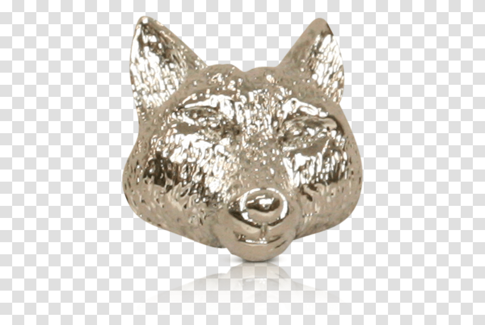Wolf Head French Bulldog, Glass, Silver, Aluminium, Lamp Transparent Png